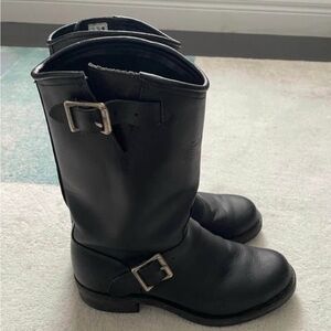 Canada West Men’s Bikers boots – Black 5042 size 9